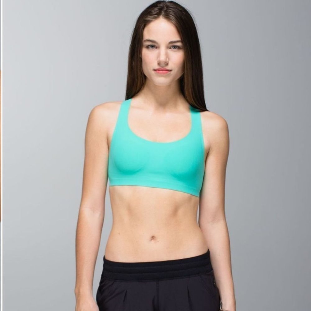 Lululemon Itty Bracer Bra Sports Bra Spry Blue